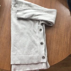 Madewell Button detail sweater